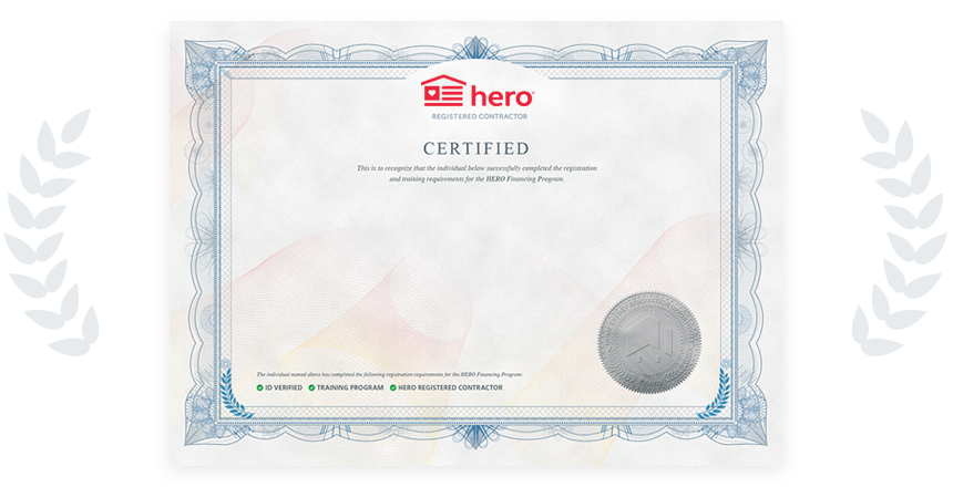 HERO Certificate